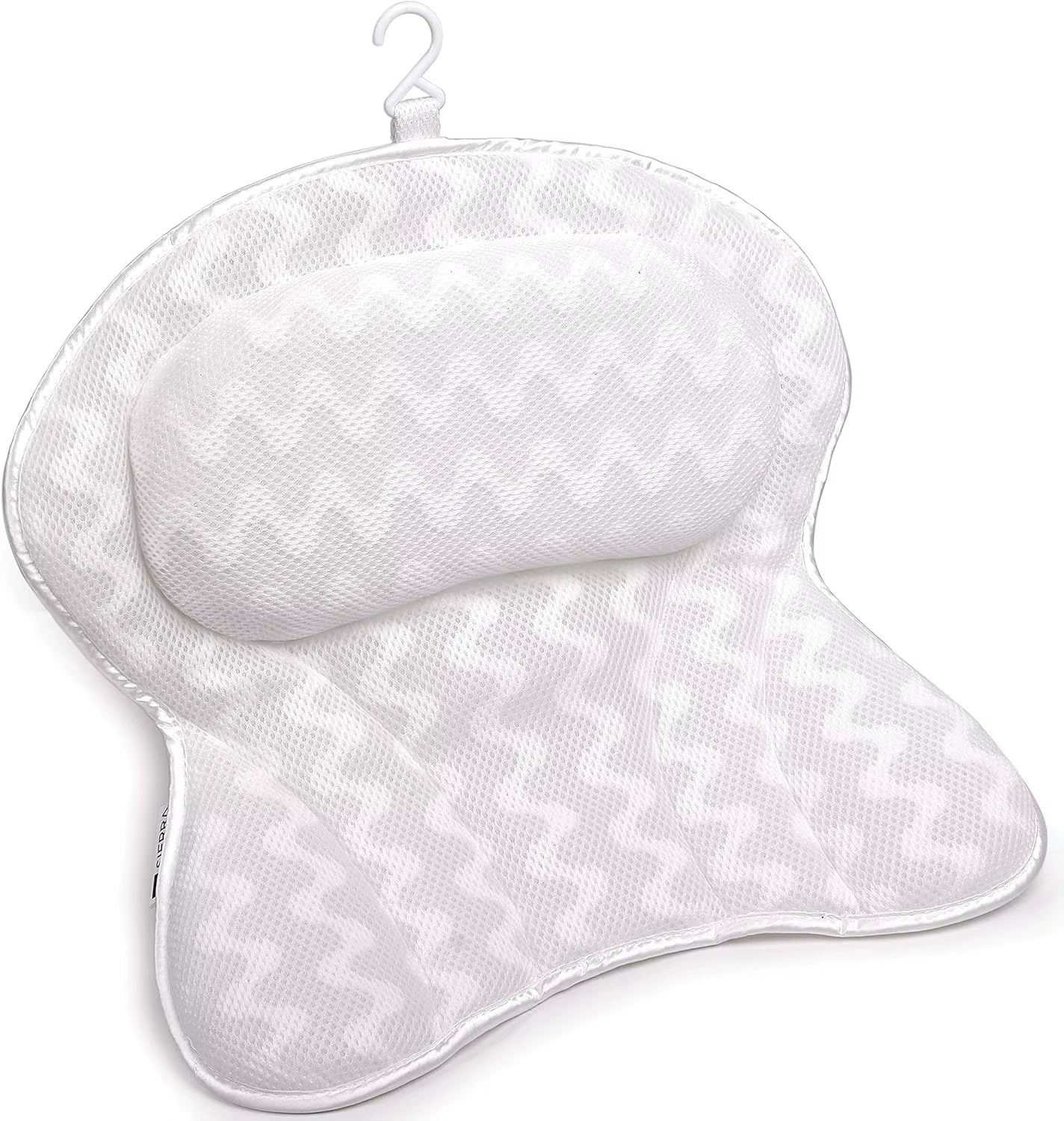 Bathtub Pillow Home Hotel Bath Pillow 4D Gray White Butterfly Bathtub Pillow Suction Cup Bathtub Pillow